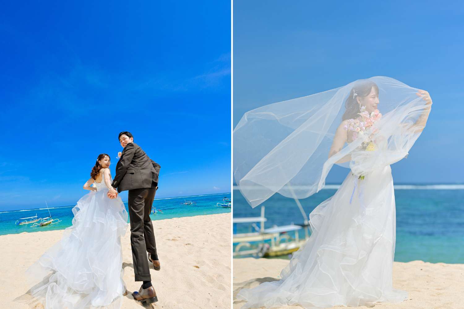 バリ島日中ビーチフォトの特徴